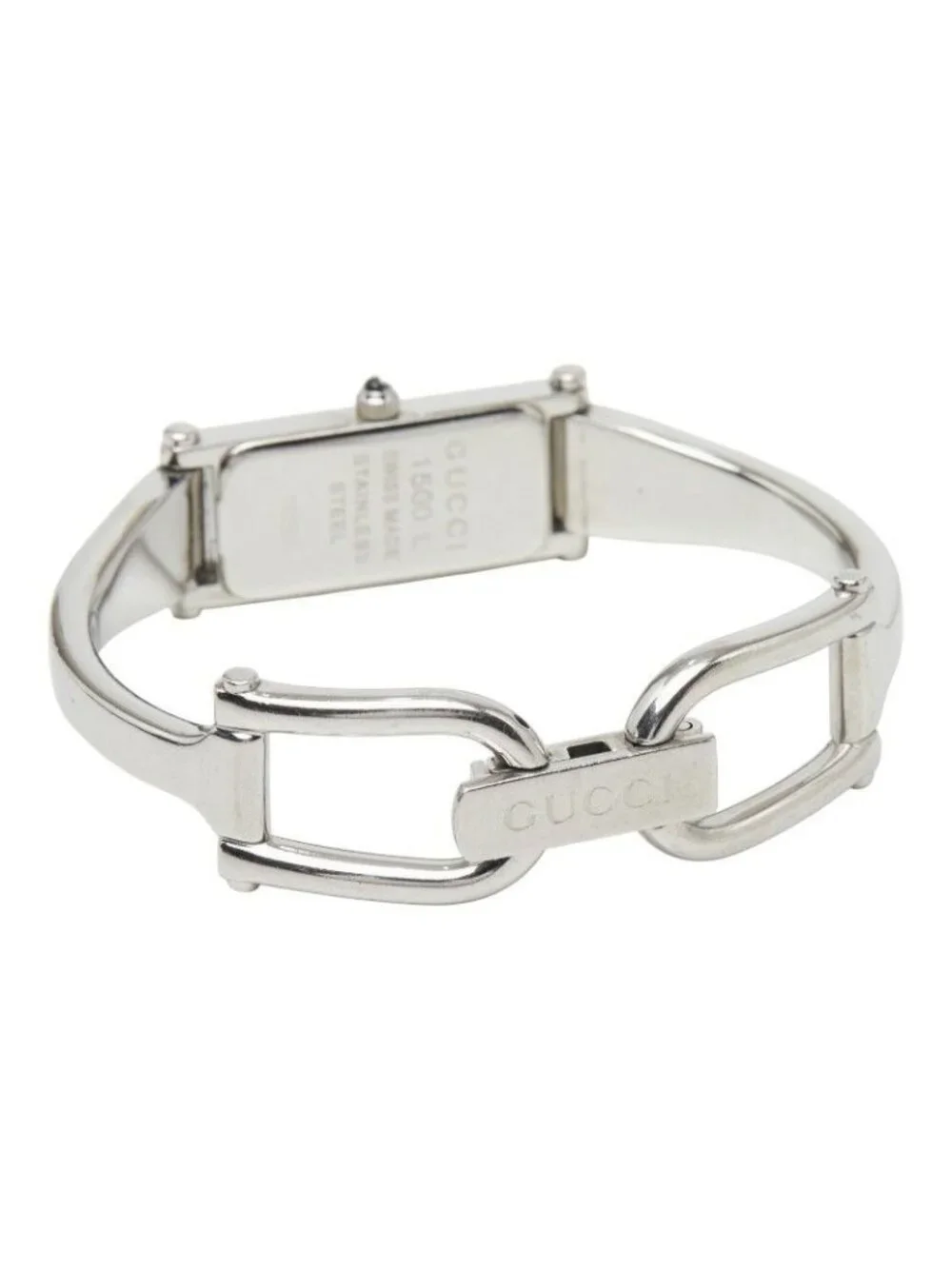 Gucci Bangle Watch Stainless Steel 1 - Picture 3 of 6